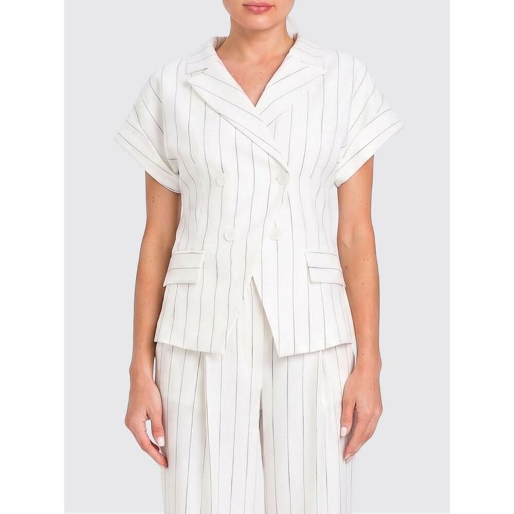 Actitude Twinset Jacket Woman White
